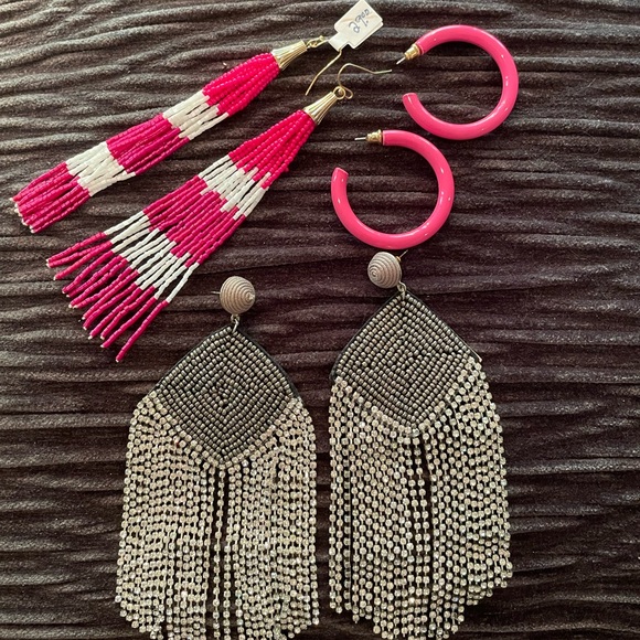 Jewelry - ‼️SOLD‼️Earrings, 3 pair or your choice of only 1 or 2